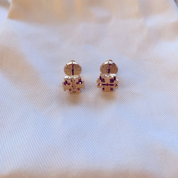 Tory Burch Logo Earrings - Picture 2 of 2